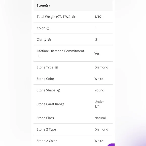 KAY JEWELERS NEW Center of Me Diamond 1/10 ct tw Sterling Silver 18” Necklace - Picture 7 of 9